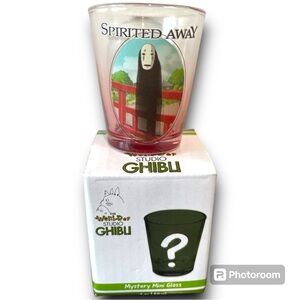 Studio Ghibli Character Spirited Away No Face Mini Glass
